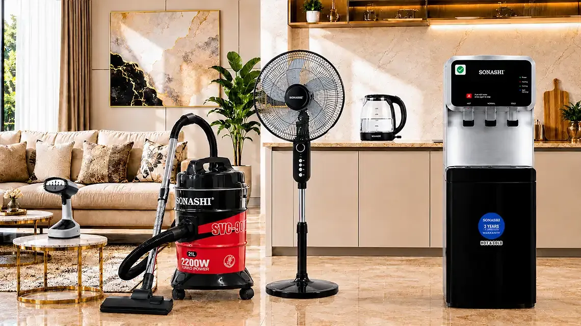 Affordable home appliances UAE – Sonashi deals and budget gadgets