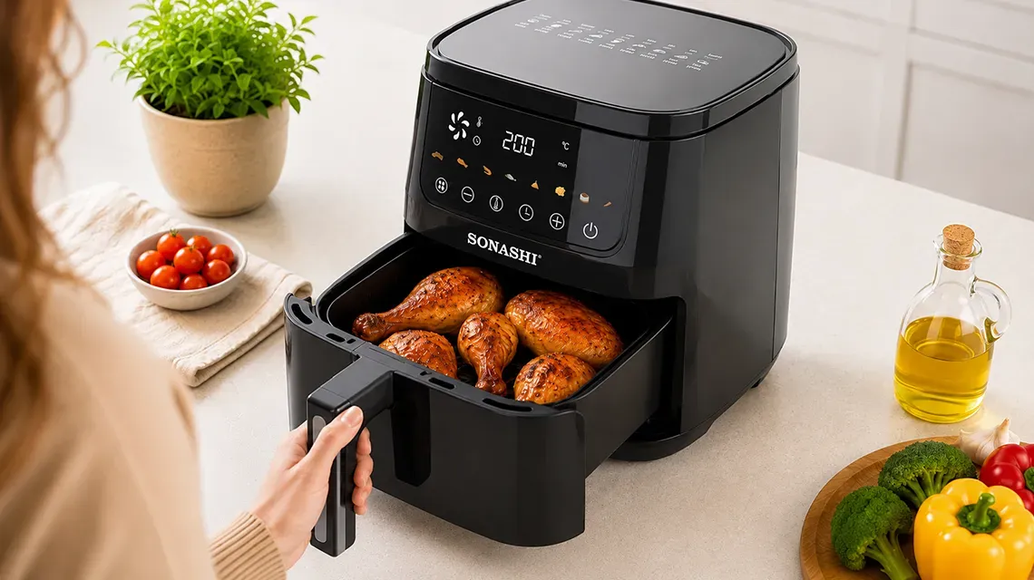 How to use an air fryer for the first time - beginner guide UAE